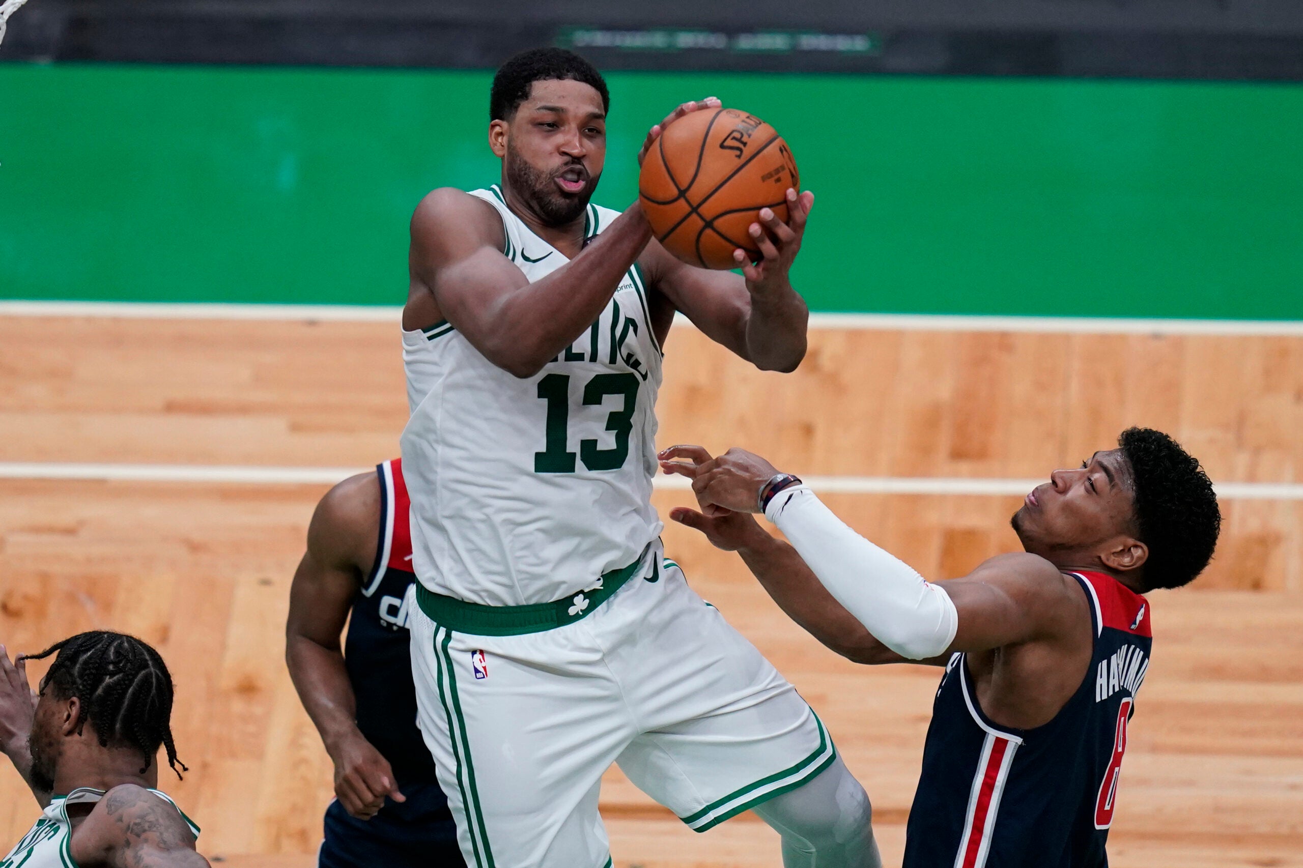 Tristan Thompson was not thrilled when a reporter asked about the Nets's 'swagger'