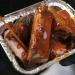 Barbecued pork ribs