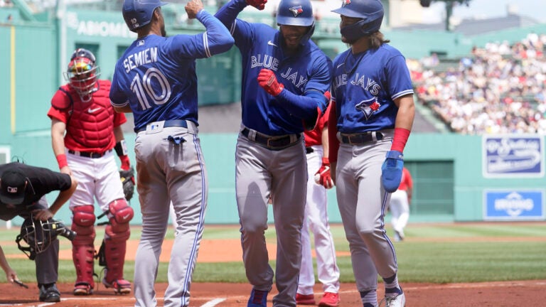 First, Marwin Gonzalez Cleared the Green Monster. Then He Ran Into