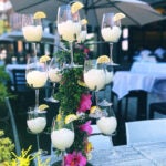 A cocktail tree at Strega North End