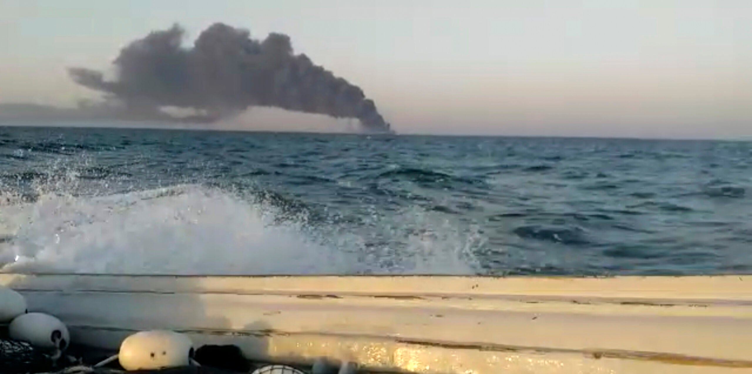 Iran S Largest Warship Catches Fire Sinks In Gulf Of Oman