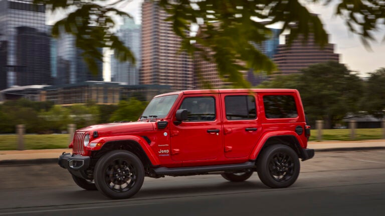 The 2021 Jeep Wrangler Sahara 4xe