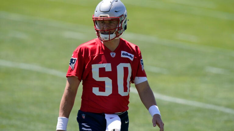 Mac Jones and the rest of the Patriots' rookies have new jersey