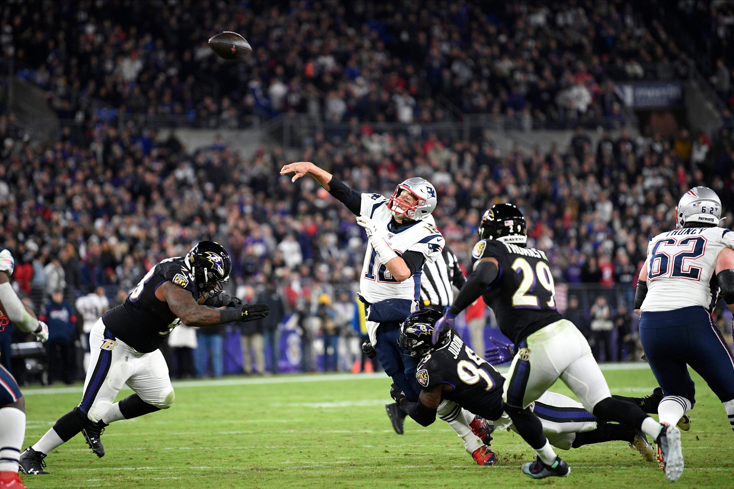 New Patriots pass rusher Matthew Judon digs at Tom Brady in interview