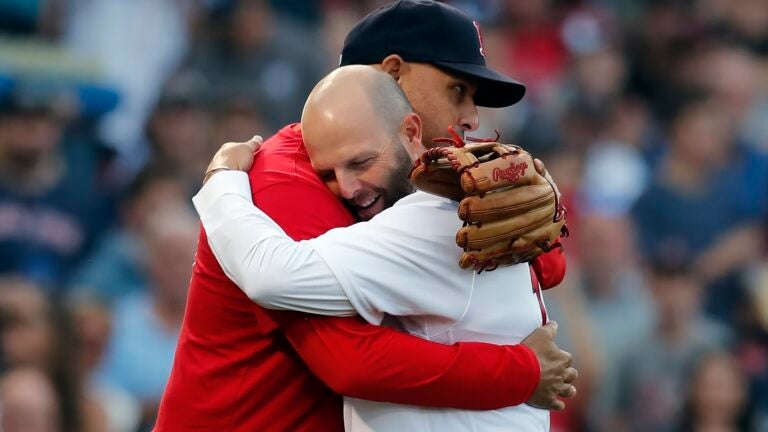 Pedroia wears the pants in this Red Sox family