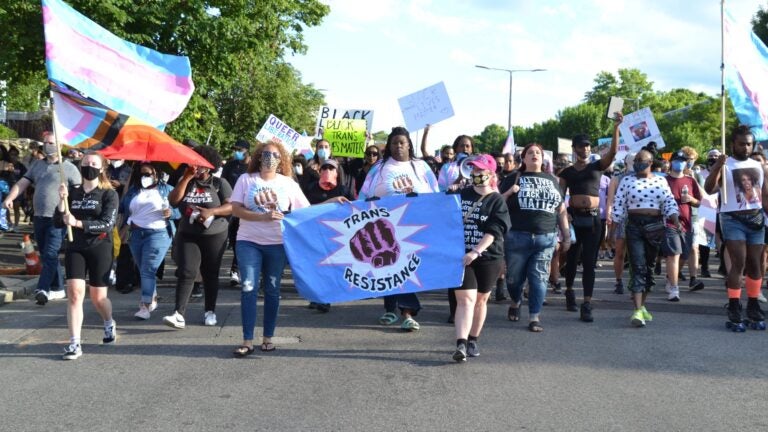 Transgender Pride Resist Flag