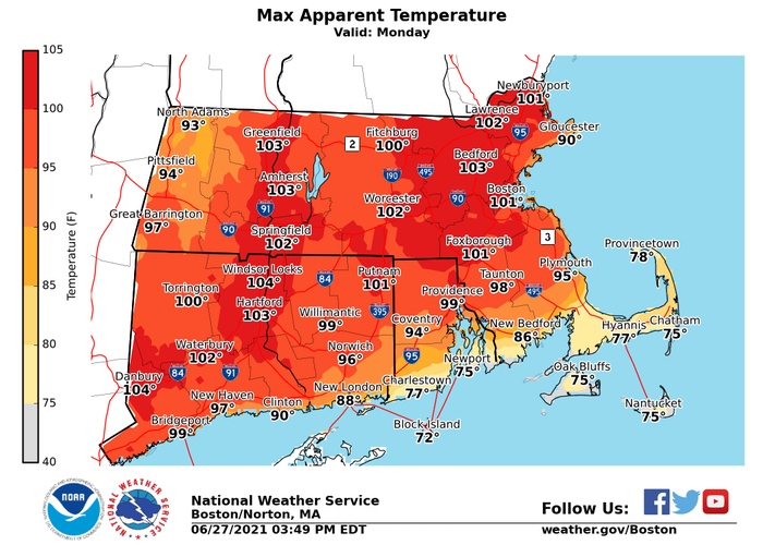 Here's where the heat advisory is in effect, and how to stay cool