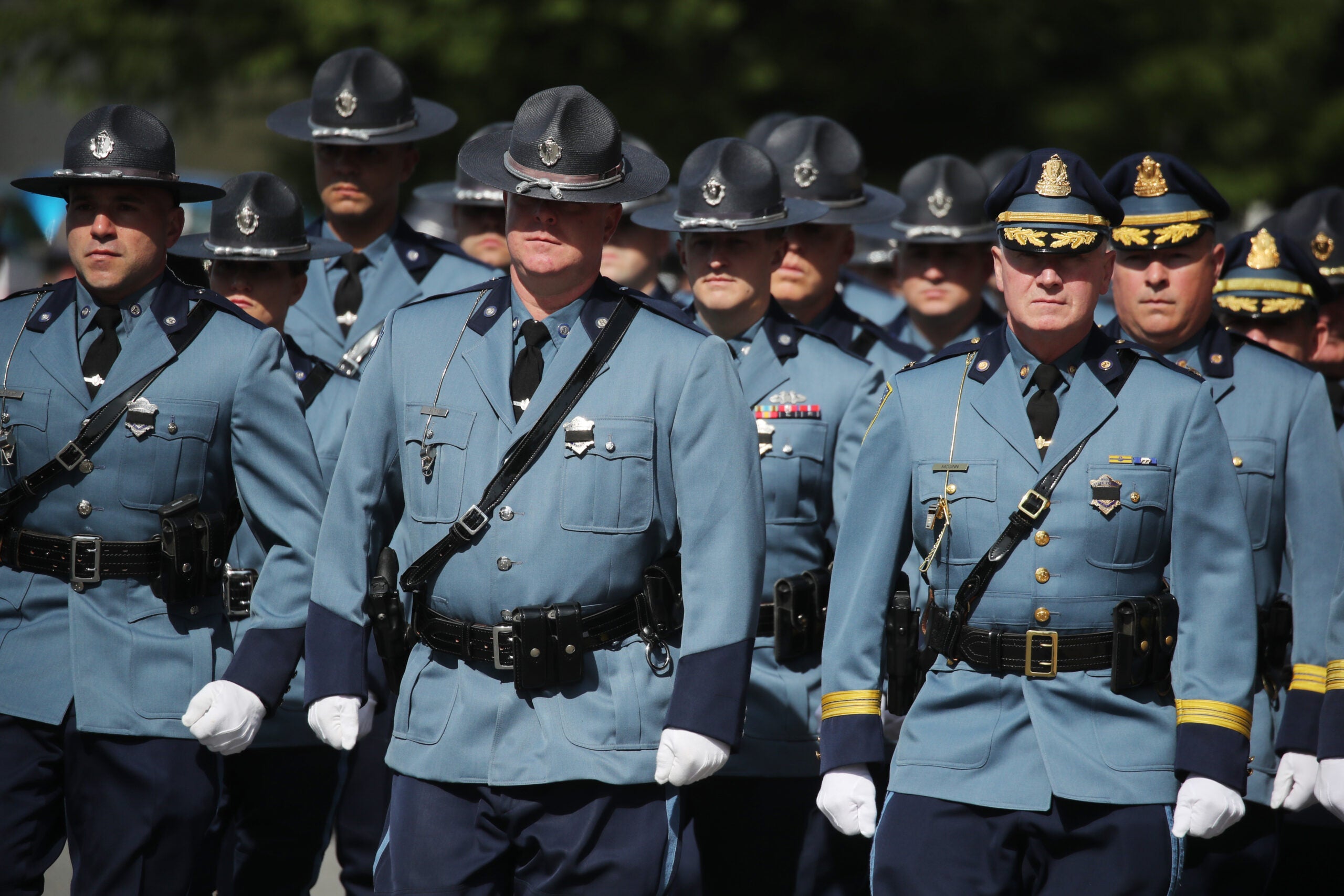 City honors officer who died trying to save drowning
boy 6