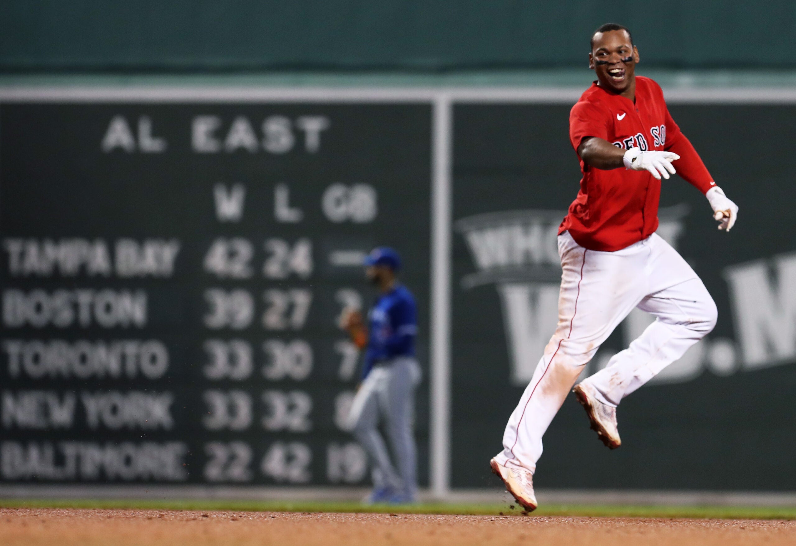Devers makes Red Sox history with Hail Mary home run but can't prevent Blue  Jays sweep