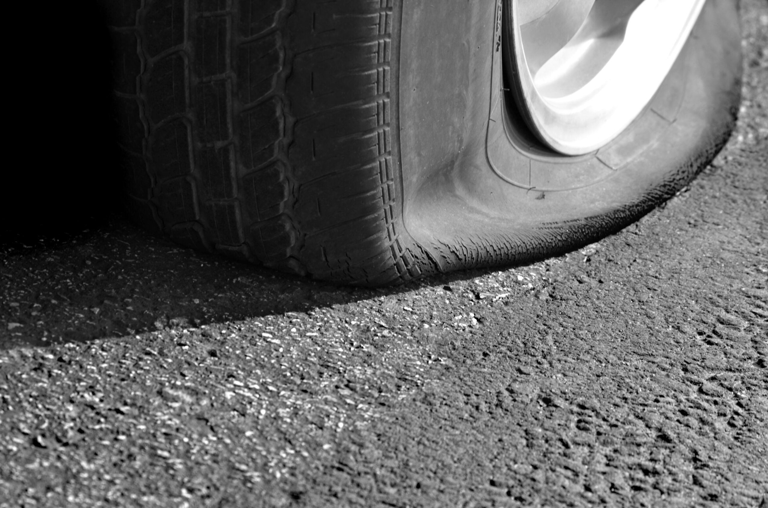 How far can you drive on a temporary spare after getting a flat tire? 