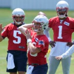 Patriots quarterback competition
