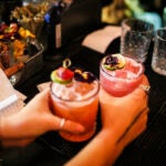 Cocktails at Yellow Door Taqueria