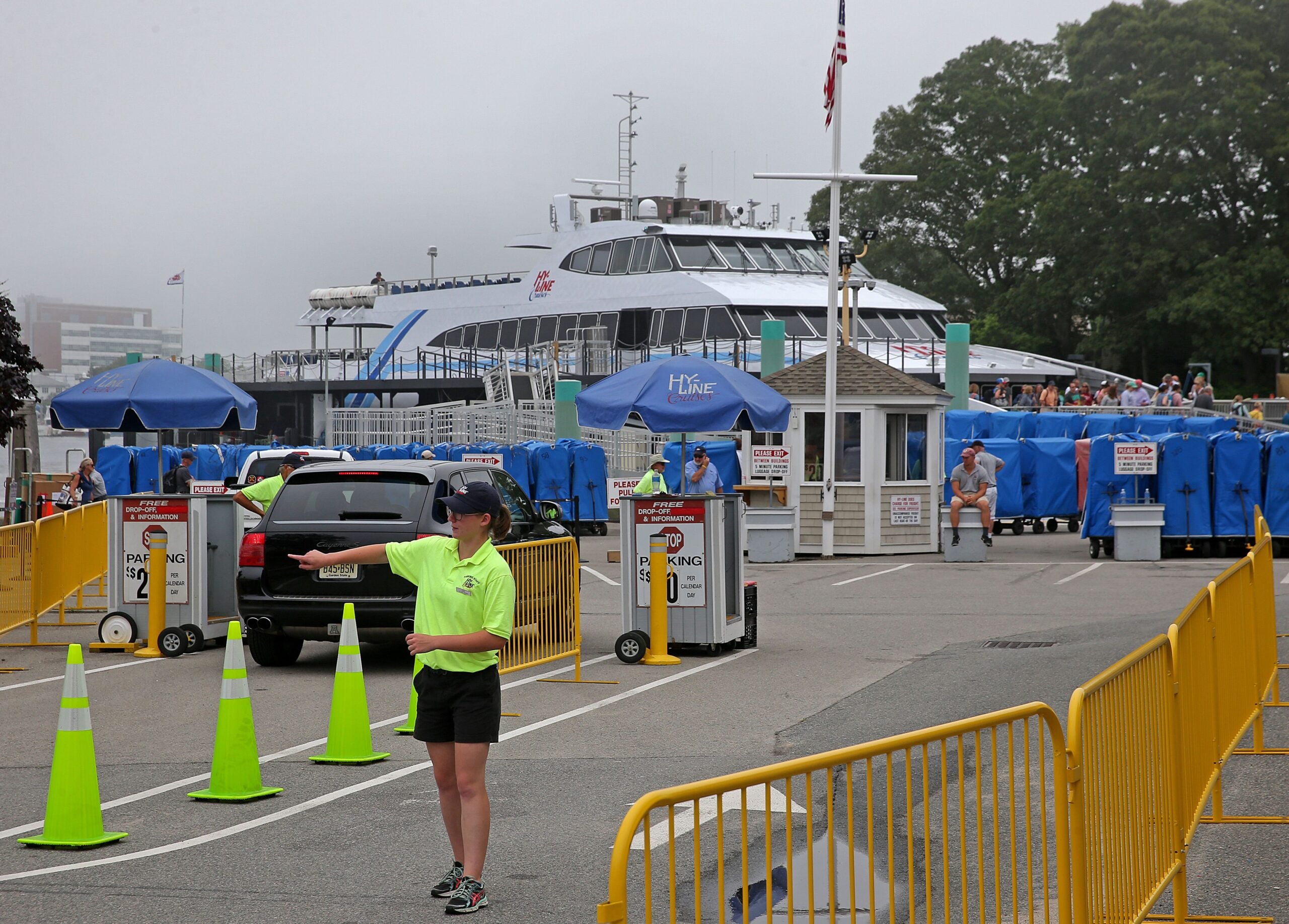 HyLine Ferry strikes passenger vessel in Nantucket Harbor