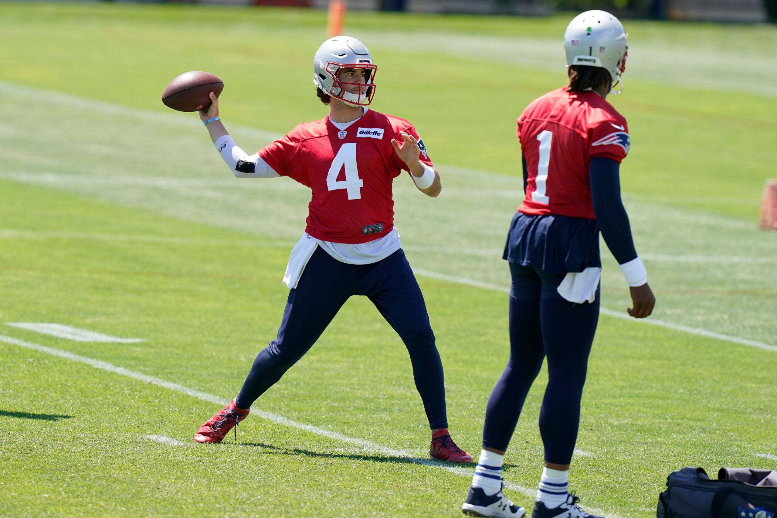 Patriots: It's OK to stop checking in on Jarrett Stidham now