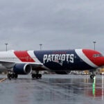 Patriots plane
