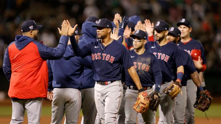 Red Sox celebrate