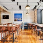 First floor dining room at The Banks Fish House