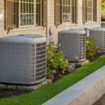 AC-Units-In-Row-Along-House