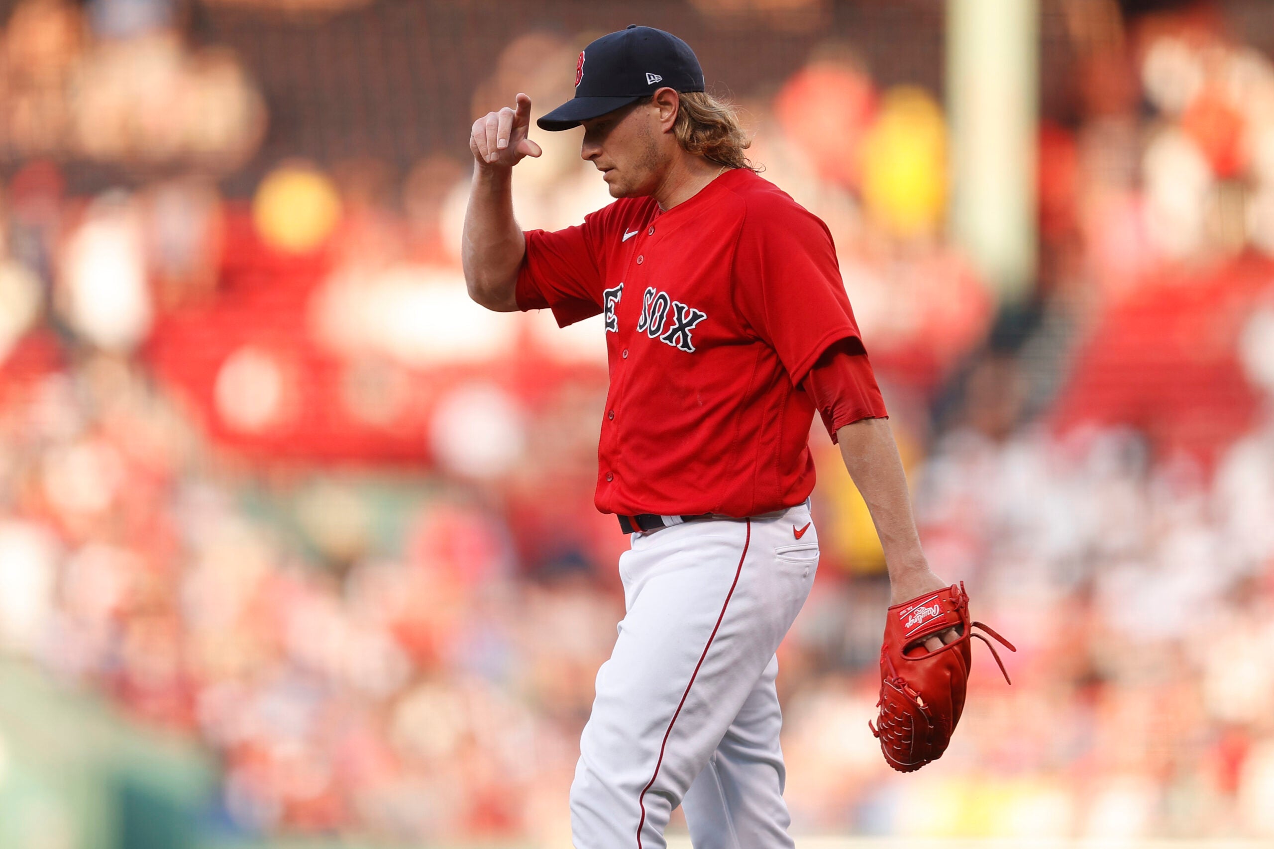 Red Sox pitcher Pedro Martinez during the sixth inning against the News  Photo - Getty Images