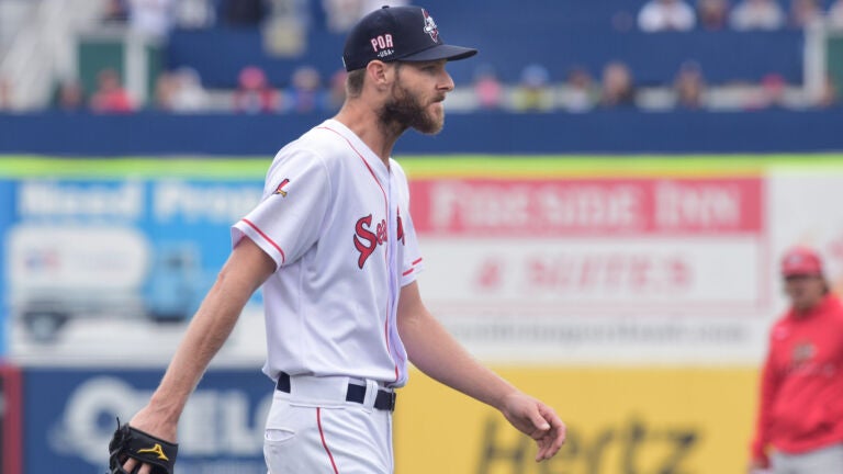 Smeltend Onzeker Ziekte Chris Sale makes Portland rehab start, will pitch in Worcester on Saturday