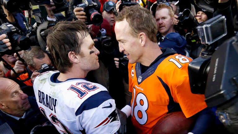 Peyton Manning takes dig at Tom Brady over jersey number