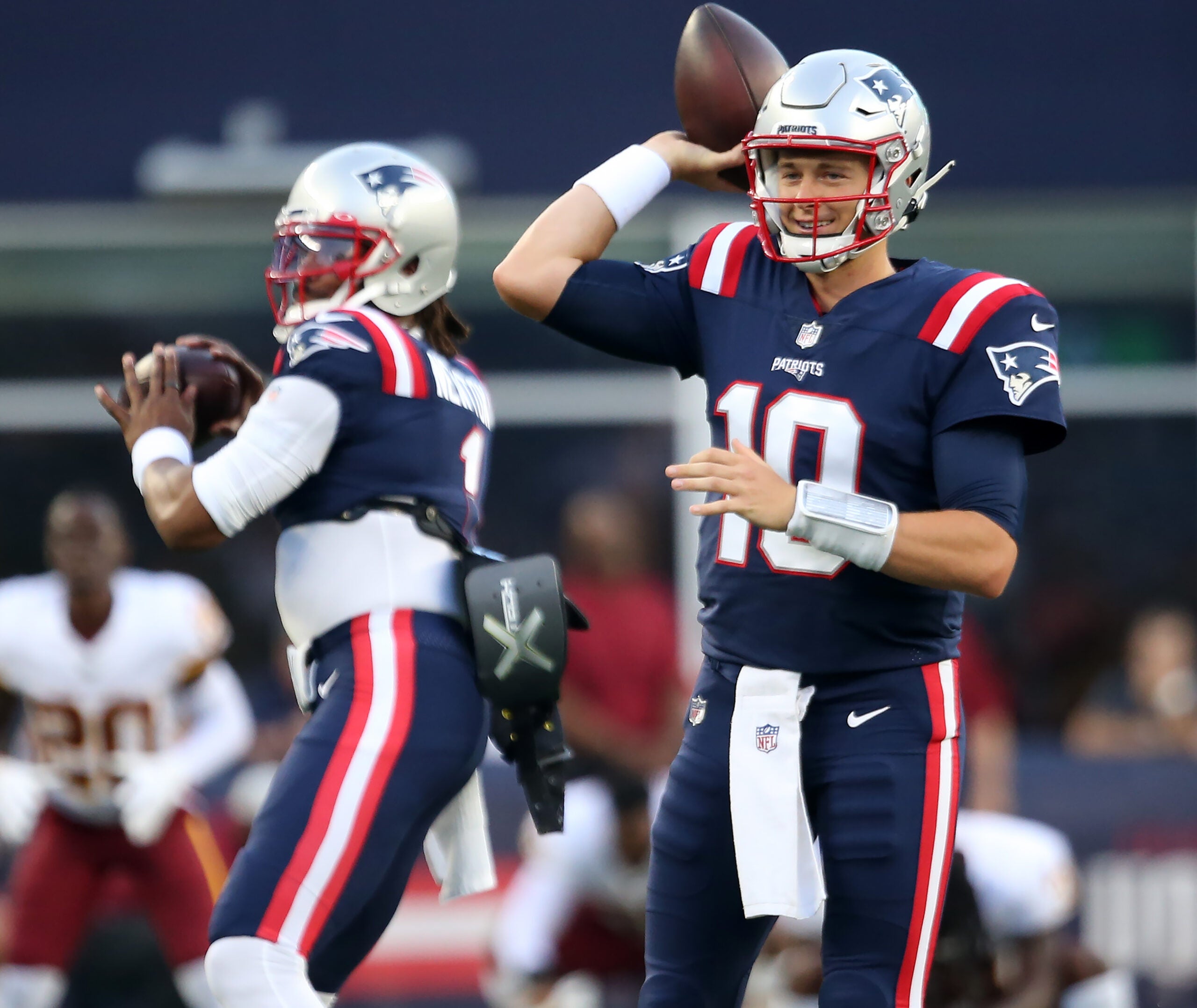 Mac Jones' Patriots debut encouraging, Cam Newton makes short