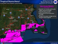 Up-to-the-minute updates on Henri as the storm heads toward New England