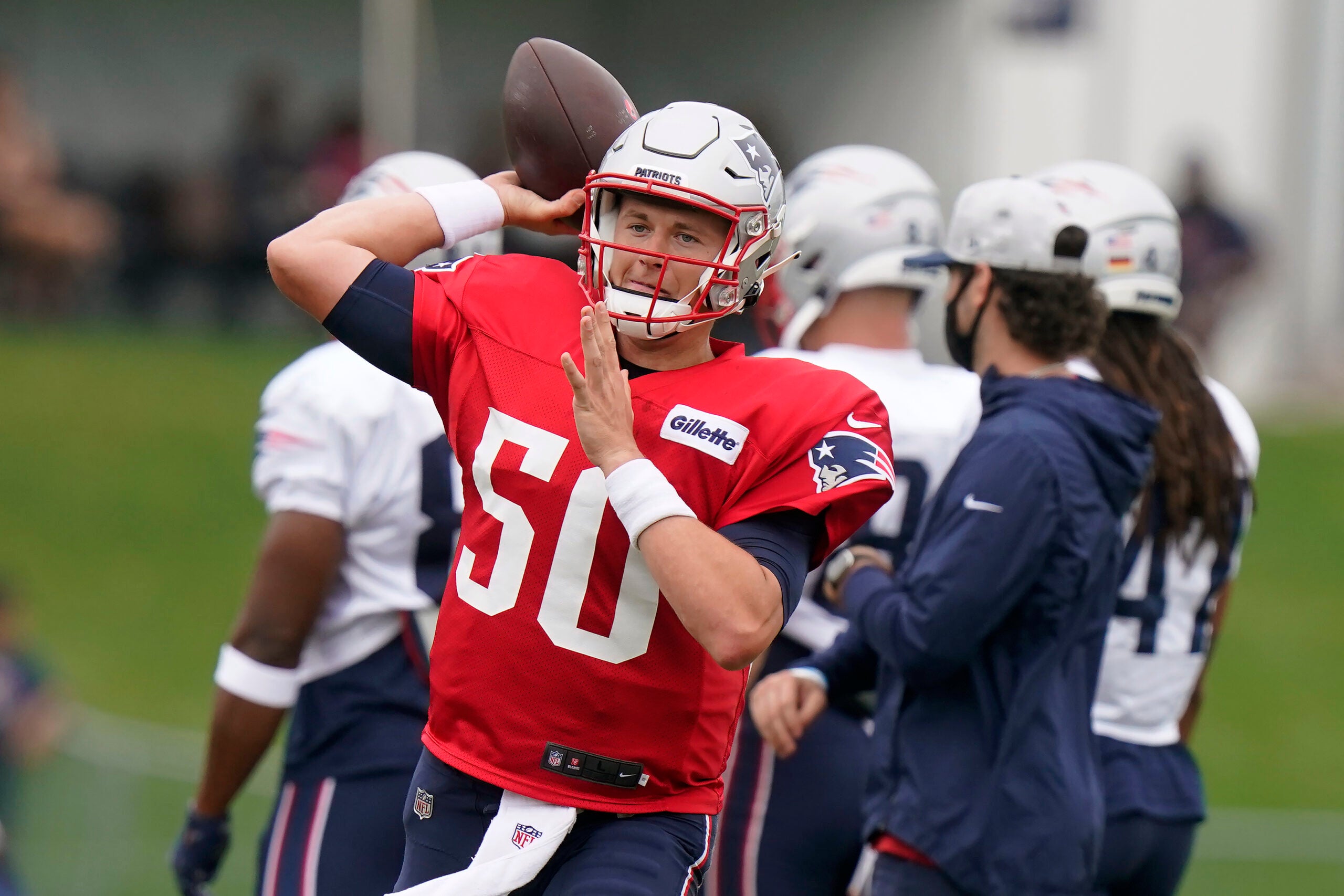 Mac Jones and the rest of the Patriots' rookies have new jersey numbers