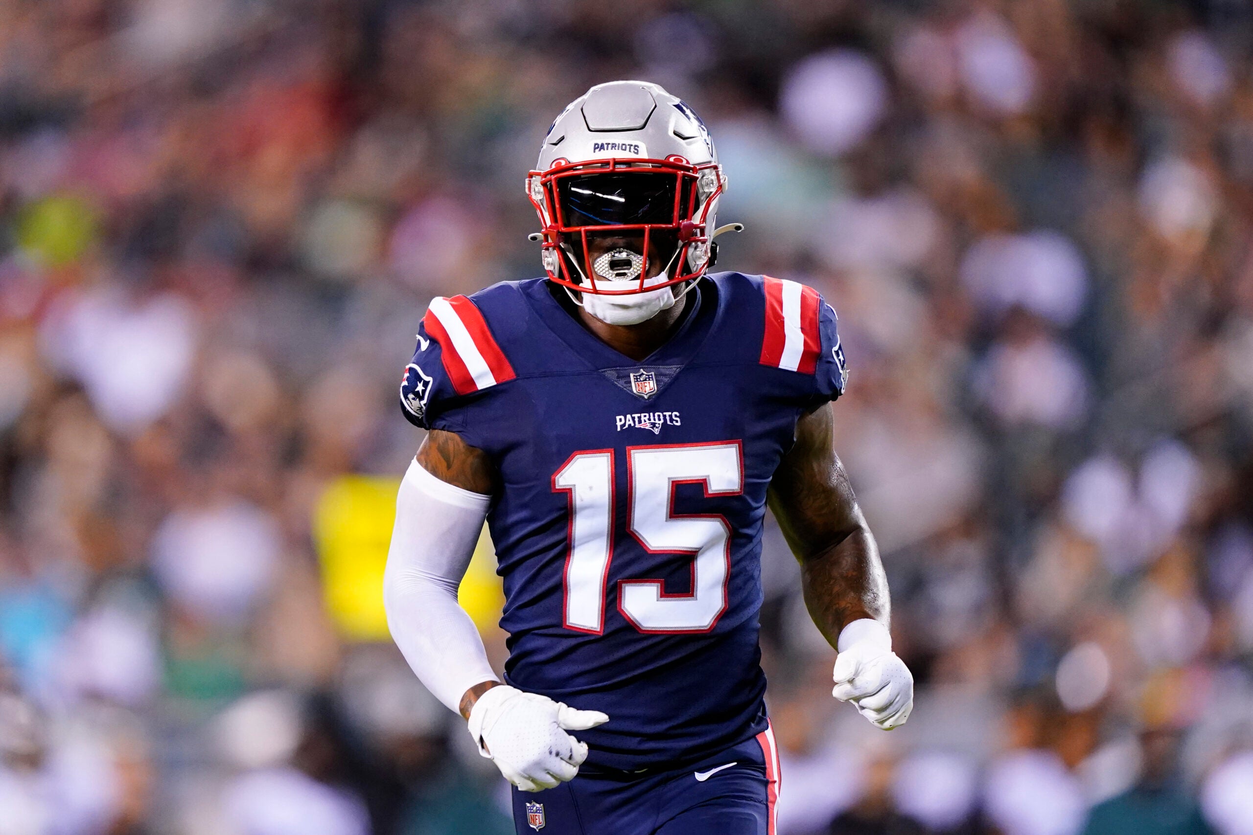 Patriots WR N'Keal Harry returns to practice after IR stint