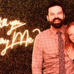 Matt Champlin and Christine Corning