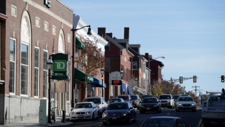 Downtown-Peabody-Traffic-Sunny-Day