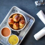 Pretzel bites at The Garrison House