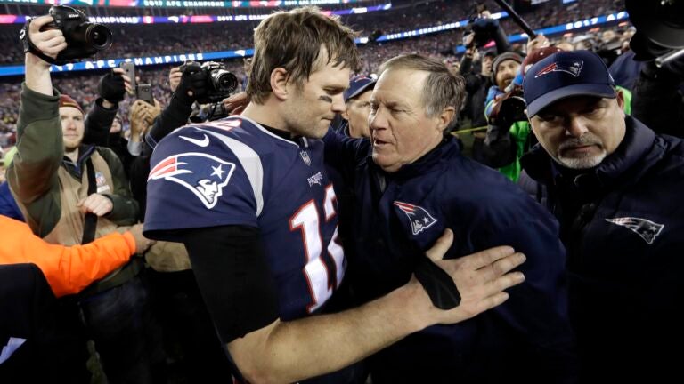 Video Tom Brady meets Patriots coach Bill Belichick privately