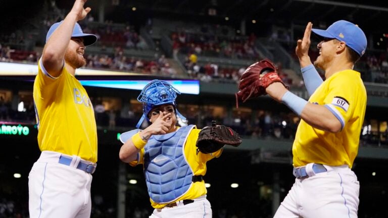 Why do the Red Sox wear yellow jerseys?