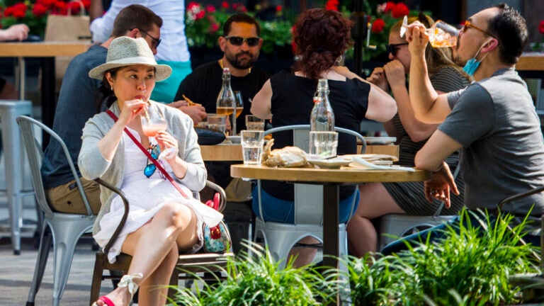 Eataly Boston patio