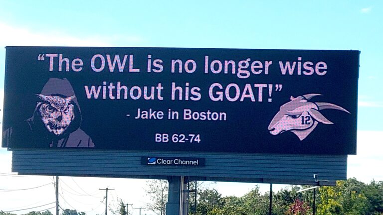 Patriots fan trolls Bill Belichick with billboard ahead of Tom Brady's  return