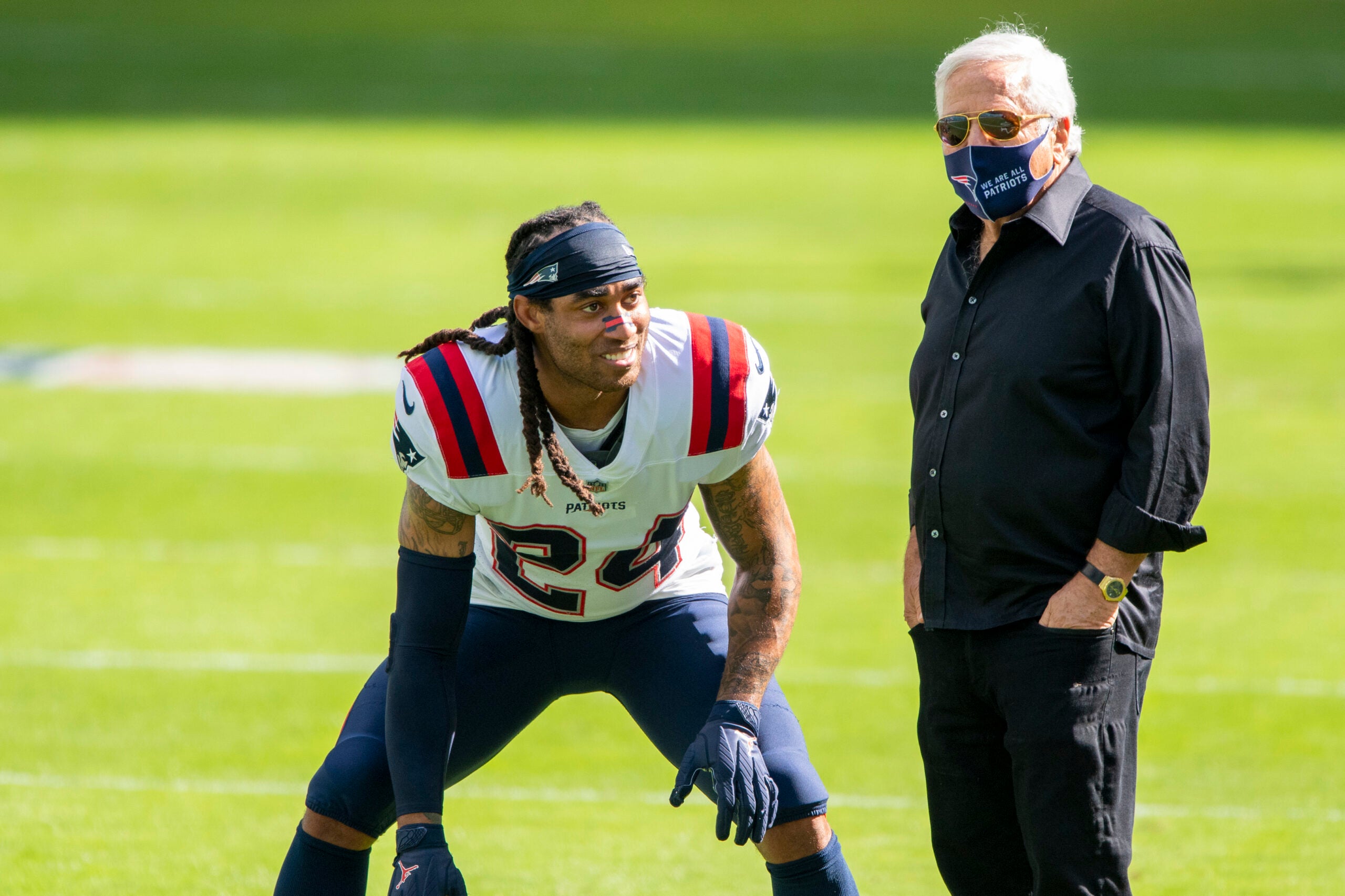 Patriots CB Stephon Gilmore running away with Defensive Player of