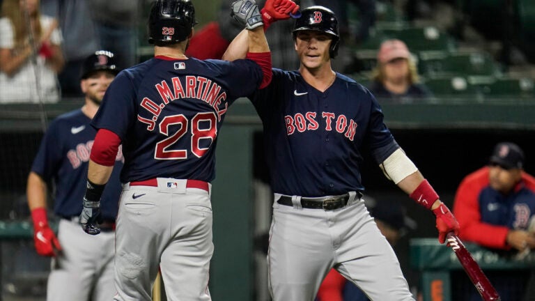 JD Martinez helps Red Sox end slide with 6-0 win over Orioles