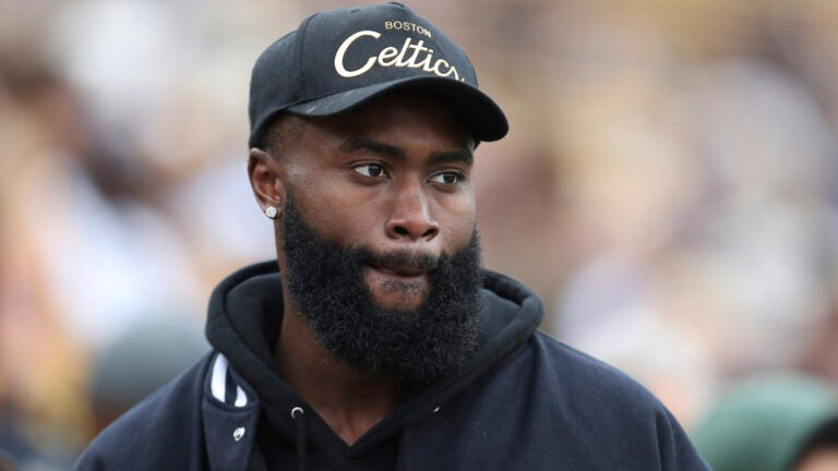 Celtics star Jaylen Brown meets with former president Barack Obama