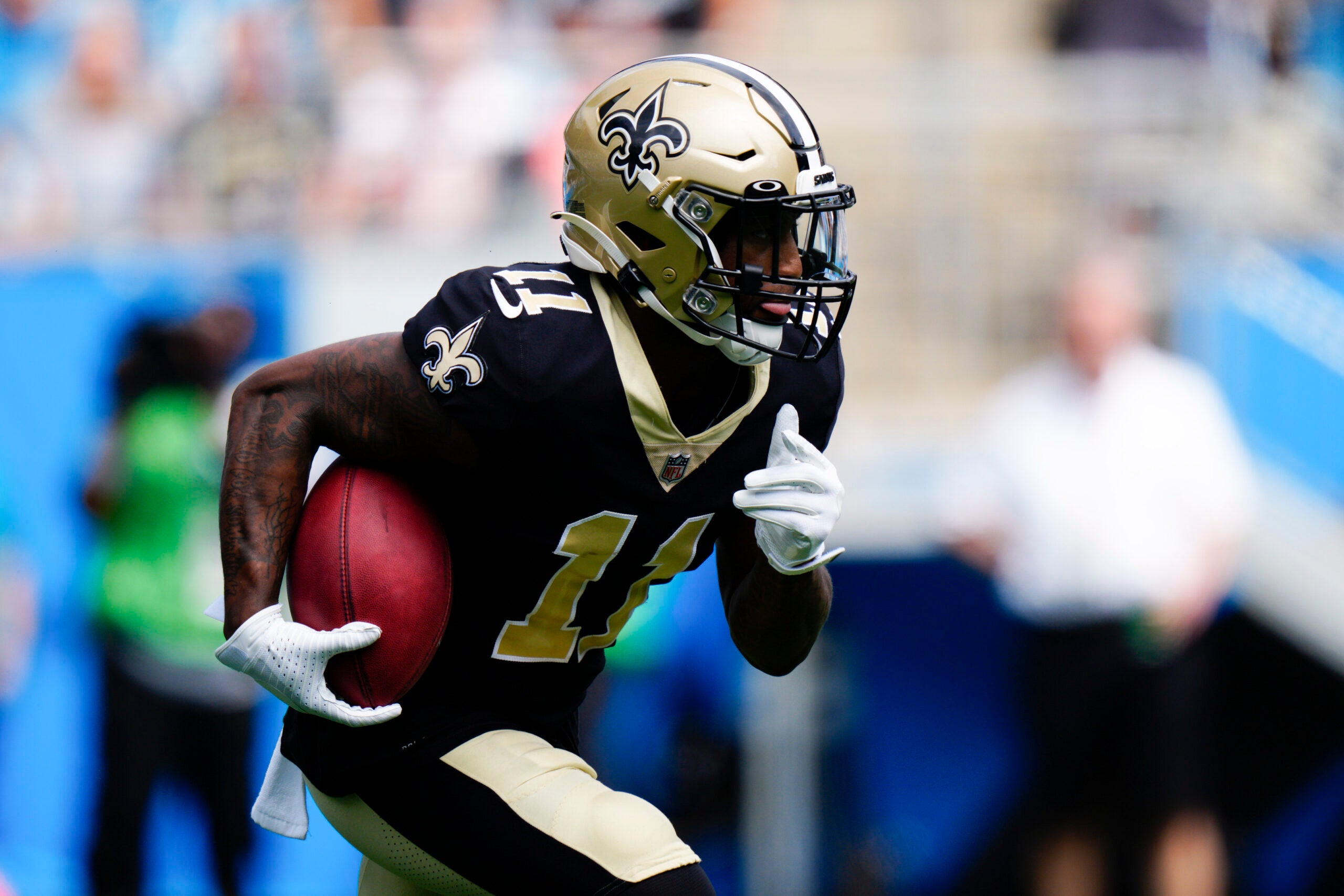 Saints WR Deonte Harris suspended for three games 