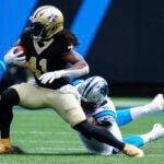 Alvin Kamara Saints Patriots