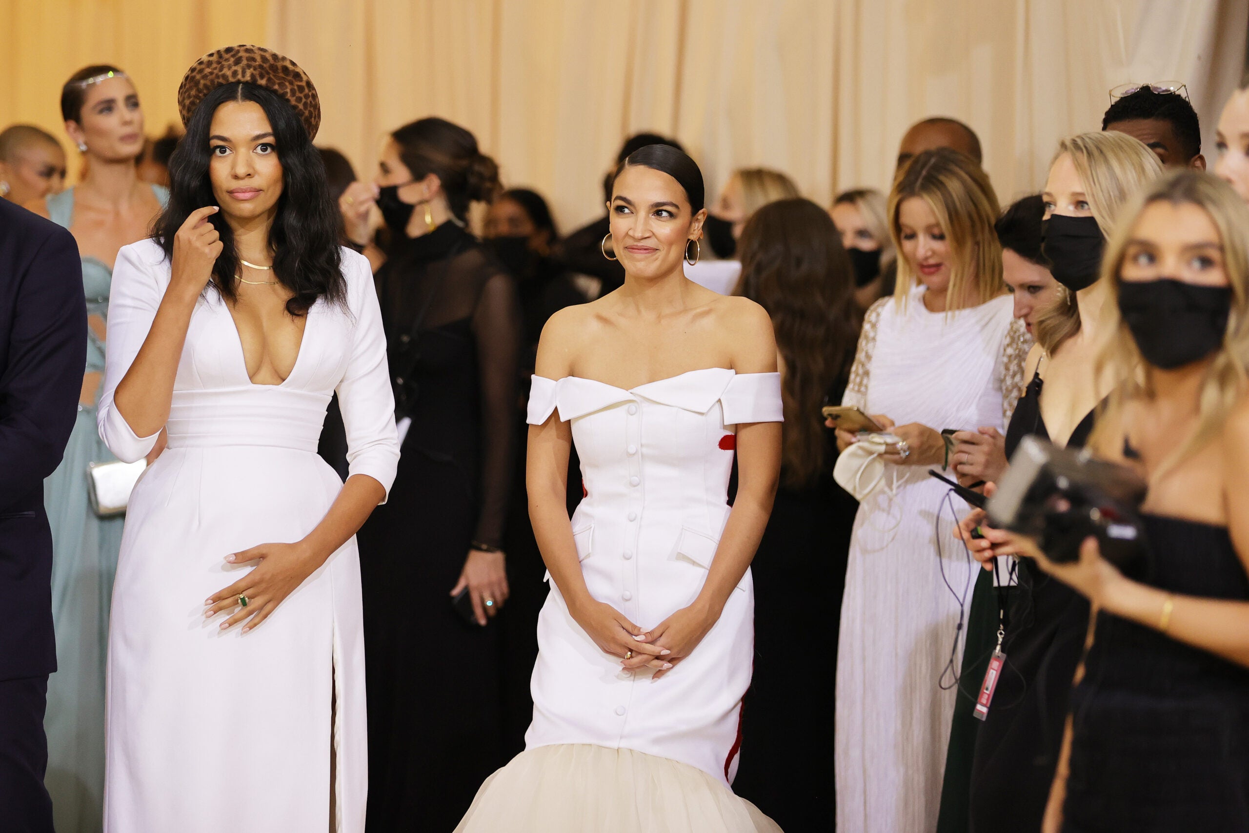 The Met Gala is full of rich people. Alexandria Ocasio-Cortez wore a dress with a message: 'Tax the Rich.'