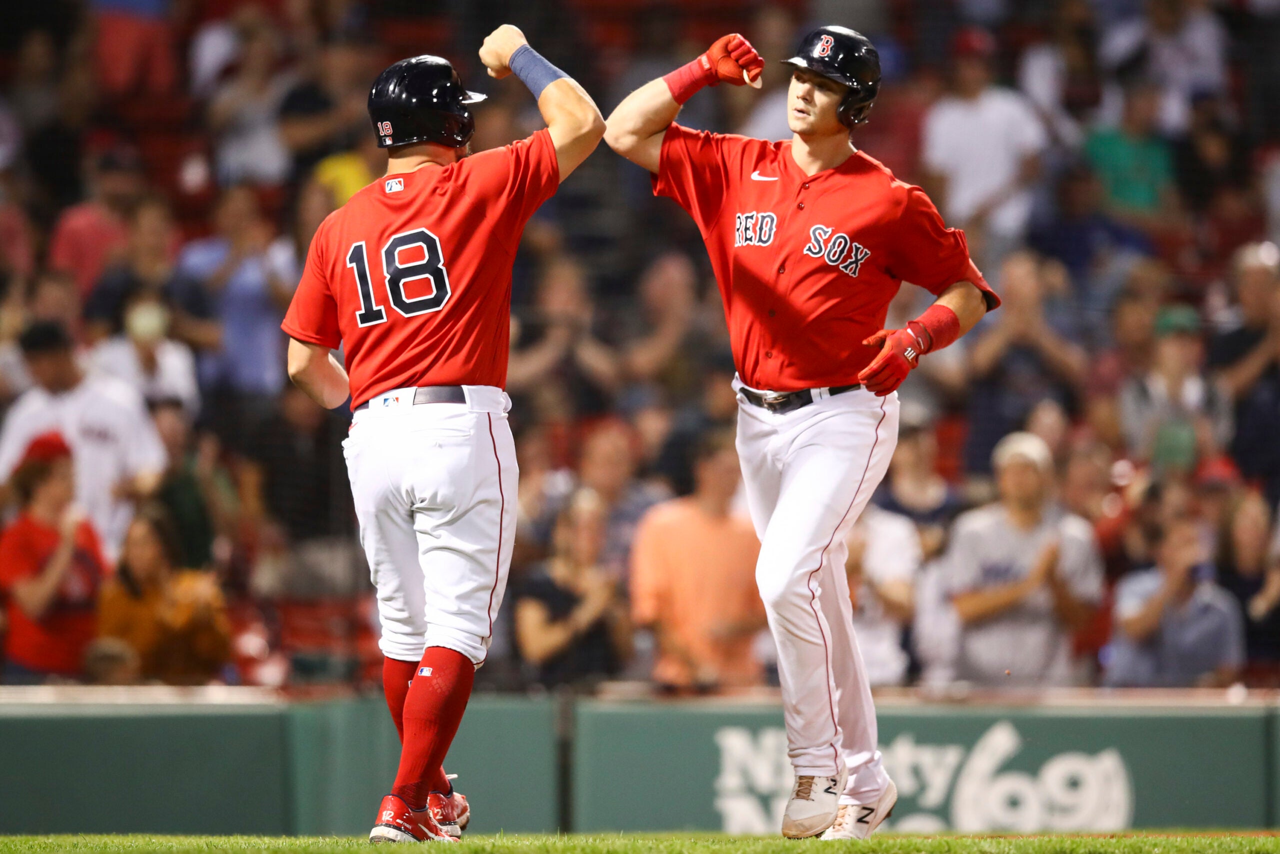 Bobby Dalbec, Hunter Renfroe helping keep Red Sox in playoff mix