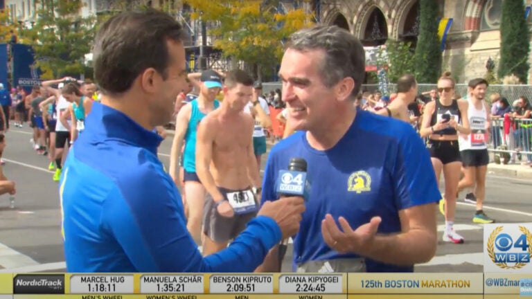 Marathon de Boston 2021 Brian d'Arcy James Pleins feux