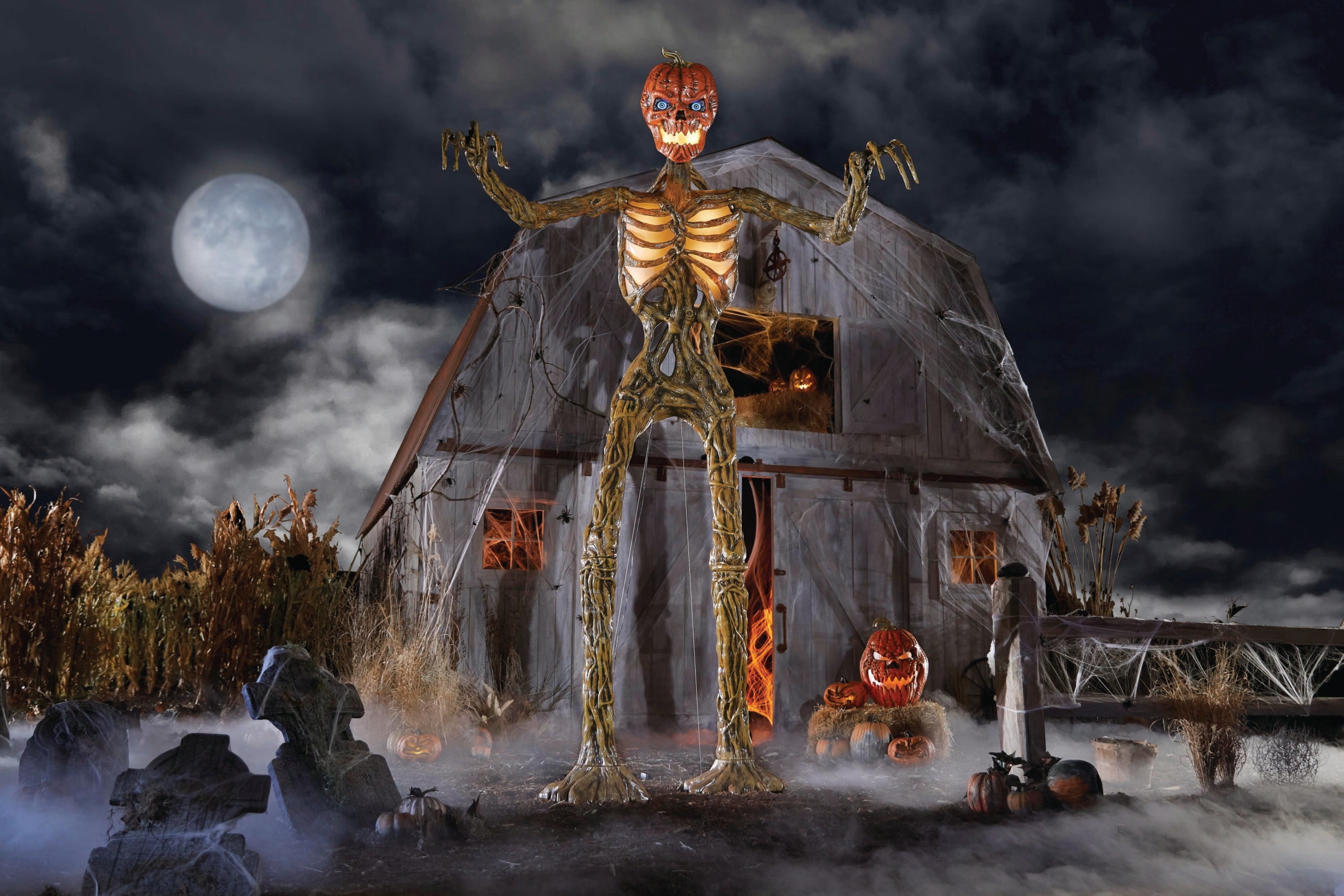 The Giant Home Depot Skeleton Is Back in Stock for 2021