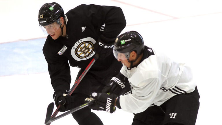 Play 'Predict The Game' During Bruins-Panthers To Win Signed Brad