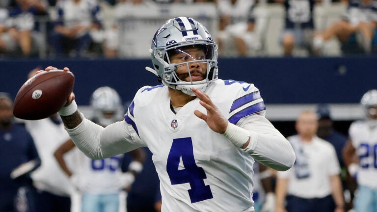 Dak Prescott Cowboys Patriots