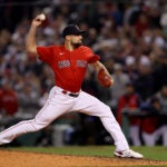 Nathan Eovaldi called strike