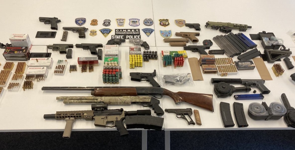 Loaded firearm seized in Springfield, two arrested