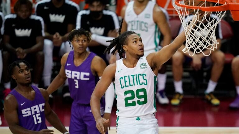 What's the ceiling for Celtics draft pick Juhann Begarin?